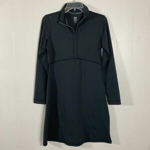 Title Nine Black Long Sleeved Dress Size XS Tennis Style